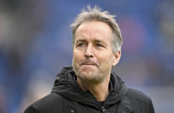 Coach coach Kasper Hjulmand Bayer 04 Leverkusen portrait tense thoughtful PreZero Arena, Sinsheim,