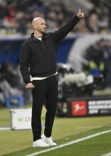 Coach coach Christian Ilzer TSG 1899 Hoffenheim on the sidelines gesture thumbs up PreZero Arena,