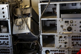 Historical technical equipment in the KGB Museum in Hotel Viru, surveillance equipment, Tallinn,