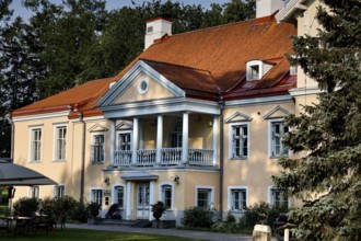 Elegant manor house in Vihula with classic architecture and red roof, Vihula, Estonia