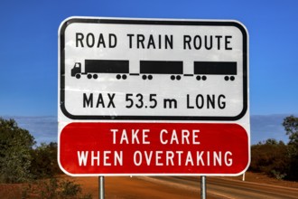 OFF Gibb River Road, Road Train Sign