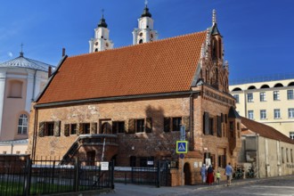 The Gothic Perkunas House on Town Hall Square, Rathausplatz, Rathausplatz impresses with its