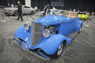 Detroit, Michigan USA - 14 January 2026 - A Ford 'Tool Time' roadster on display in The Gallery, a