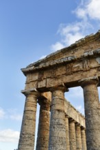 Elymian Doric Temple, Ruins, Ancient City of Segesta, Archaeological Site, Calatafimi, Trapani