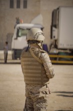 In Seiyun, Yemen on January 04, 2026, soldiers of the Yemeni Armed Forces take full control of the