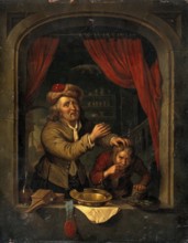 Zahnarzt, Zahnschmerzen, Ölgemälde, Gemälde, historisch 17.Jahrhundert, Medizin, Medizingeschichte