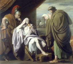 Alexander der Große demonstriert sein Vertrauen in seinen Leibarzt Philippos von Akarnanien, indem