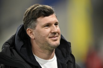 Managing Director Sports Andreas Schicker TSG 1899 Hoffenheim Portrait smiles PreZero Arena,