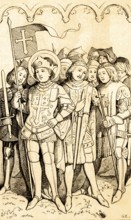 Wing of Cologne Cathedral, historical illustration 1869