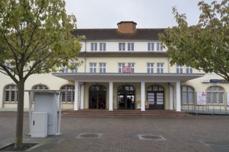 Train Station, Binz, Seebad, Rügen Island, Mecklenburg-Western Pomerania, Germany