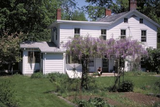 Typical American house, Marksborow, New Jersey, USA