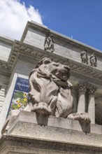Fortitude Lion, New York Public Library, New York, USA