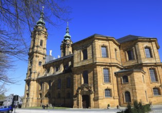Pilgrimage church Basilica Vierzehnheiligen near Bad Staffelstein, Lichtenfels district,