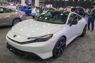 Detroit, Michigan USA - 14 January 2026 - The Honda Prelude on display at the Detroit Auto Show