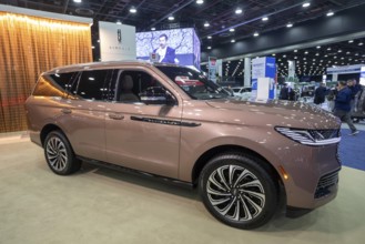Detroit, Michigan USA - 14 January 2026 - The 2026 Lincoln Navigator on display at the Detroit Auto