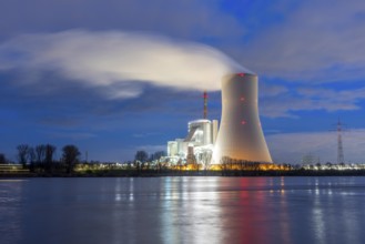 Cooling tower of the Duisburg-Walsum coal-fired power plant, operated by STEAG and EVN AG, 181