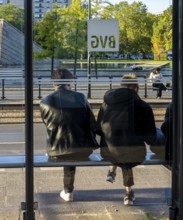 Berliner Verkehrsgesellschaft, Invalidenpark tram stop, Berlin, Germany