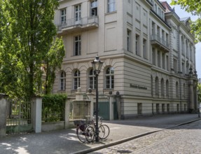 Einstein Gymnasium school building in downtown Potsdam, Brandenburg, Germany