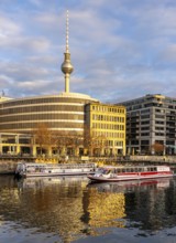 The Spree Palace, office building on the Spree on Museum Island, Berlin, Germany