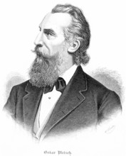 Portrait, Oskar Pletsch (1830 Berlin, 1880 Niederlößnitz) genre painter and children's book