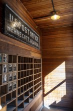 Interior view, Kennicott Restored Post Office Building, Historic Kennecott Copper Mine, National