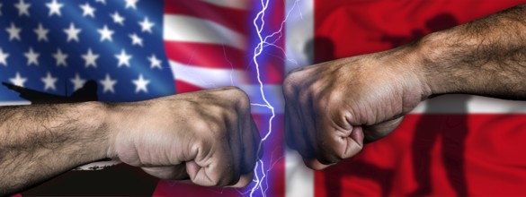 Denmark vs USA political tension. USA and Denmark conflict of interest