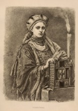 Dubrawka of Bohemia, also Dabrowka, Dabrówka, Dobrawa Przemyslidka (died 977) from the ruling