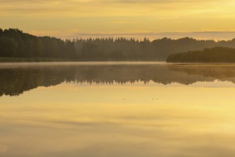 Daybreak at Ahlhoner Fischteichen, Ahlhorn, Lower Saxony, Germany