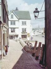 Historic Island House located in the historic Barbican area of Plymouth, Devon, England, UK, 1960s