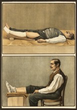 First aid, emergency bandage for varicose bleeding and injuries, school picture, authentic