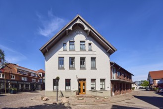 Social department store Kleines Kaufhaus Damme, general architecture, commercial buildings, houses,