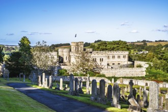 Jedburgh Castle, Jedburgh, Scottish Borders, Scotland, UK