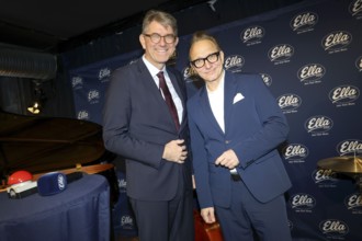 Oliver Dunk and the Federal Government Commissioner for Culture and the Media (BKM) Dr Wolfram