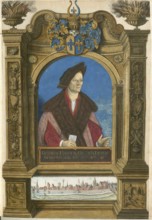 Members of the famous Augsburg Fugger family, Jakob Fugger the Rich (1459 to 1525), authentic