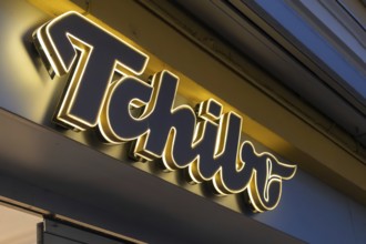 TCHIBO logo at the Baden-Baden branch