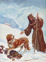 Scene from biblical history, Bernard of Clairvaux (ca. 1090 to 1153) was an influential medieval