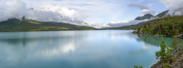 Turquoise Lake Kenai Lake, Cooper Landing, Kenai Peninsula, Alaska, USA