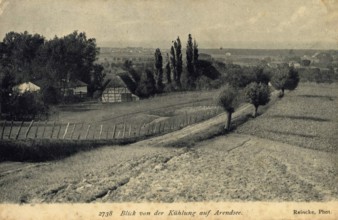 View of Arendsee from Kühlungsborn, Rostock district, Mecklenburg-Western Pomerania, until 1938