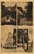 Apolda, Weimarer Land district, Thuringia, Germany, postcard, view around 1900 - 1910, historical,