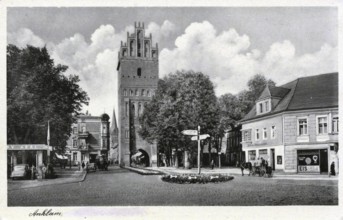 Anklam, small town in the district of Vorpommern-Greifswald in Mecklenburg-Western Pomerania,
