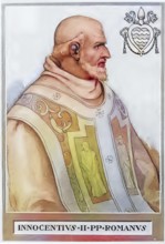 Innocent II, formerly Gregorio Papareschi di Guidoni, born in front of 1088 in Rome, died September