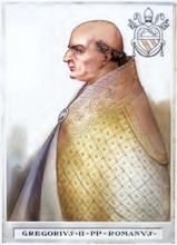 Gregory II (669 - 731) was pope from 715 to 731. He was the son of Marcellus, his mother's name was