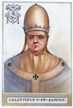 Coelestine V, civically Pietro da Morrone OSBCoel (also Petrus de Murrone or Pietro Angelari, born