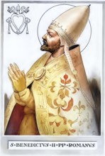 Saint Benedict II (born in Rome, died 8 May 685, ibid.) was pope from 683 to 685, Historical,