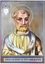 Anaclet, also Anencletos, Anencletus, Anacletus, is considered the second successor of Simon Peter