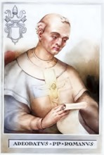 Pope Adeodatus II, also Deodatus II, died 676, was bishop of Rome from 672 to 676, a Benedictine