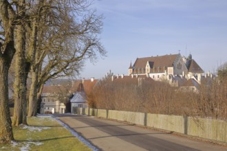 Baroque castle Taxis Trugenhofen, Dischingen, Härtsfeld, Swabian Jura, Baden-Württemberg, Germany