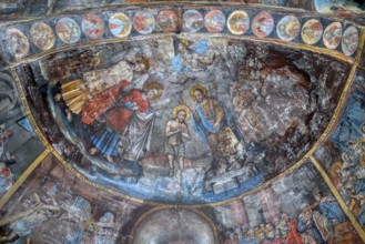 Krusedol Monastery, Frescoes and mural paintings, Vojvodina Province, Serbia