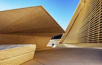 Zayed National Museum in Abu Dhabi, memorial to the late Zayed bin Sultan Al Nahyan, the museum is