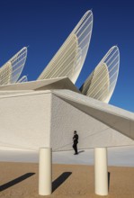 Zayed National Museum in Abu Dhabi, memorial to the late Zayed bin Sultan Al Nahyan, the museum is